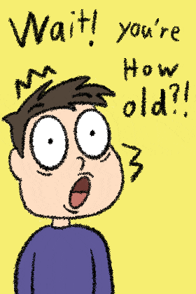 You're How Old ecard