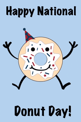 Donut Day Sprinklles ecard