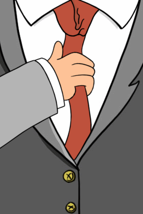 Play With Tie ecard