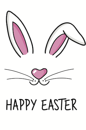 Bunny Bent Ear MW SS ecard