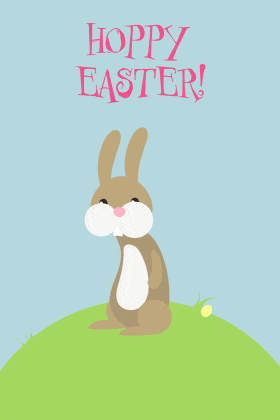 Hoppy Easter ecard
