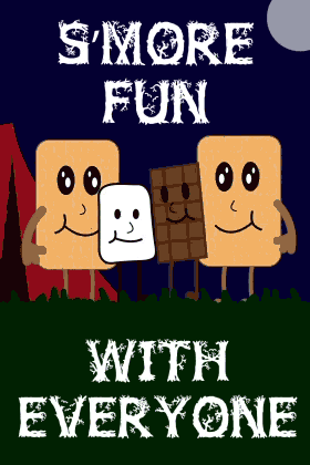 Smores Hug ecard