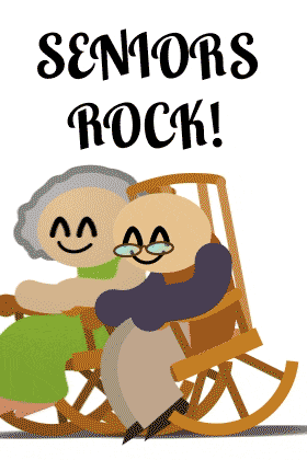 Seniors Rock ecard