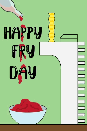 Fry Diving ecard