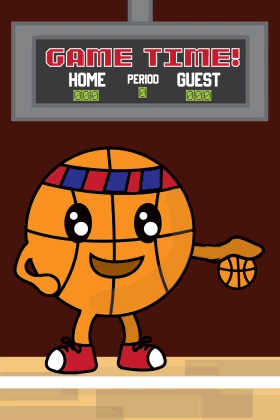 Basketball Dribbling ecard