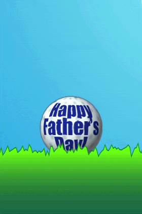 Fathers Day Golf ecard