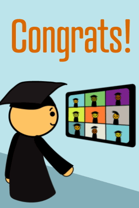 Virtual Graduation ecard