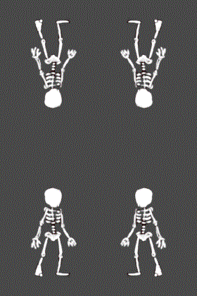 Skeleton Dance ecard