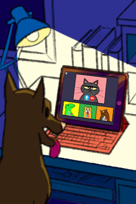 Pet Video Chat ecard