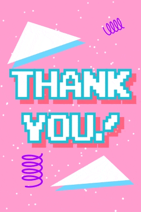 Thank You Bounce ecard