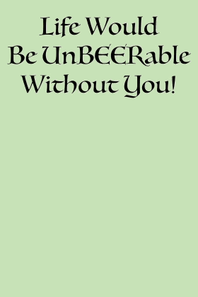 Unbeerable ecard