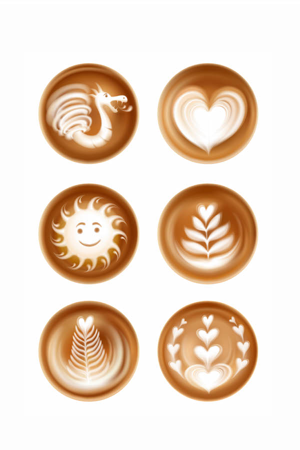 Cappuccino Art MW FP ecard