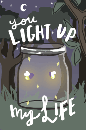 You Light Up My Life ecard