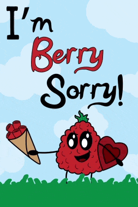 Berry Sorry ecard
