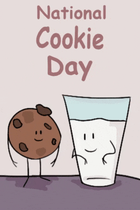 Cookie and Milk ecard