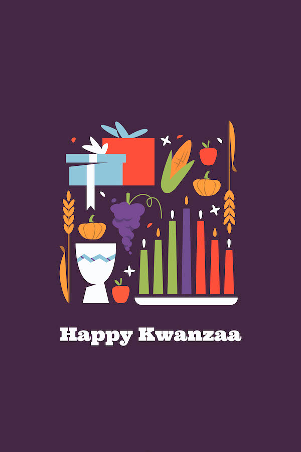 Kwanzaa With Gifts ecard