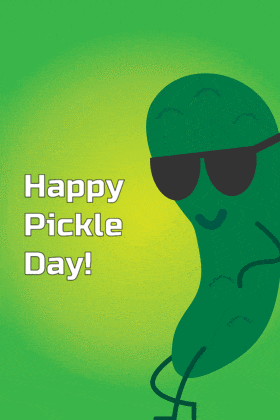 Cool Pickle Day ecard