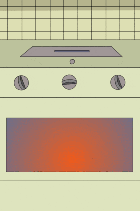 Wish You Were Here Oven ecard