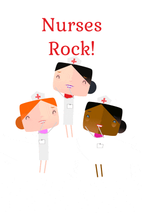 Nurses Rock ecard
