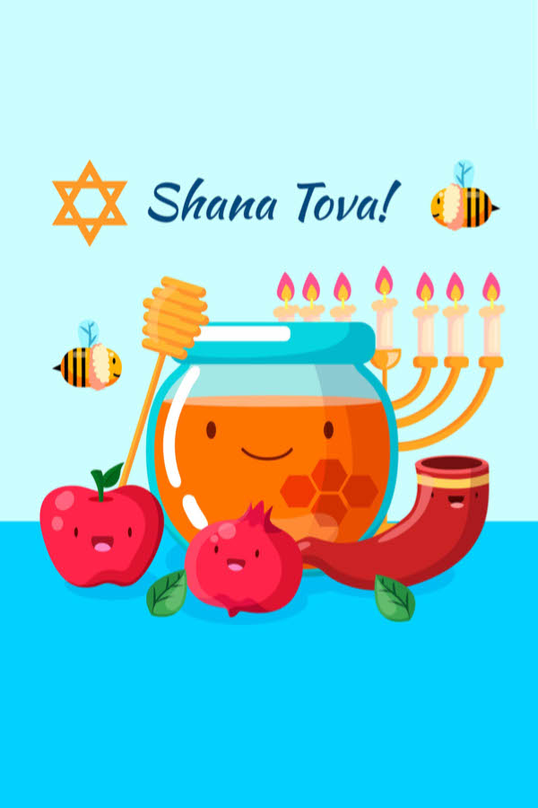 Shana Tovah Smilles ecard
