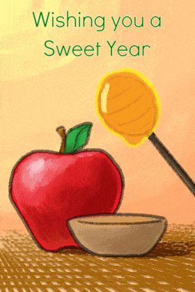 Wishing Sweet Year ecard