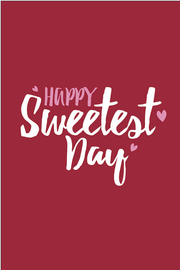 Sweetest Day Red FP ecard