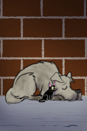 Stray Lick ecard