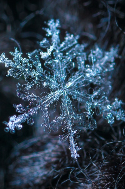 Ice Snowflake ecard