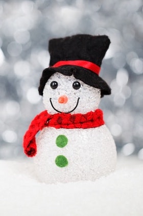 Snowman Static ecard